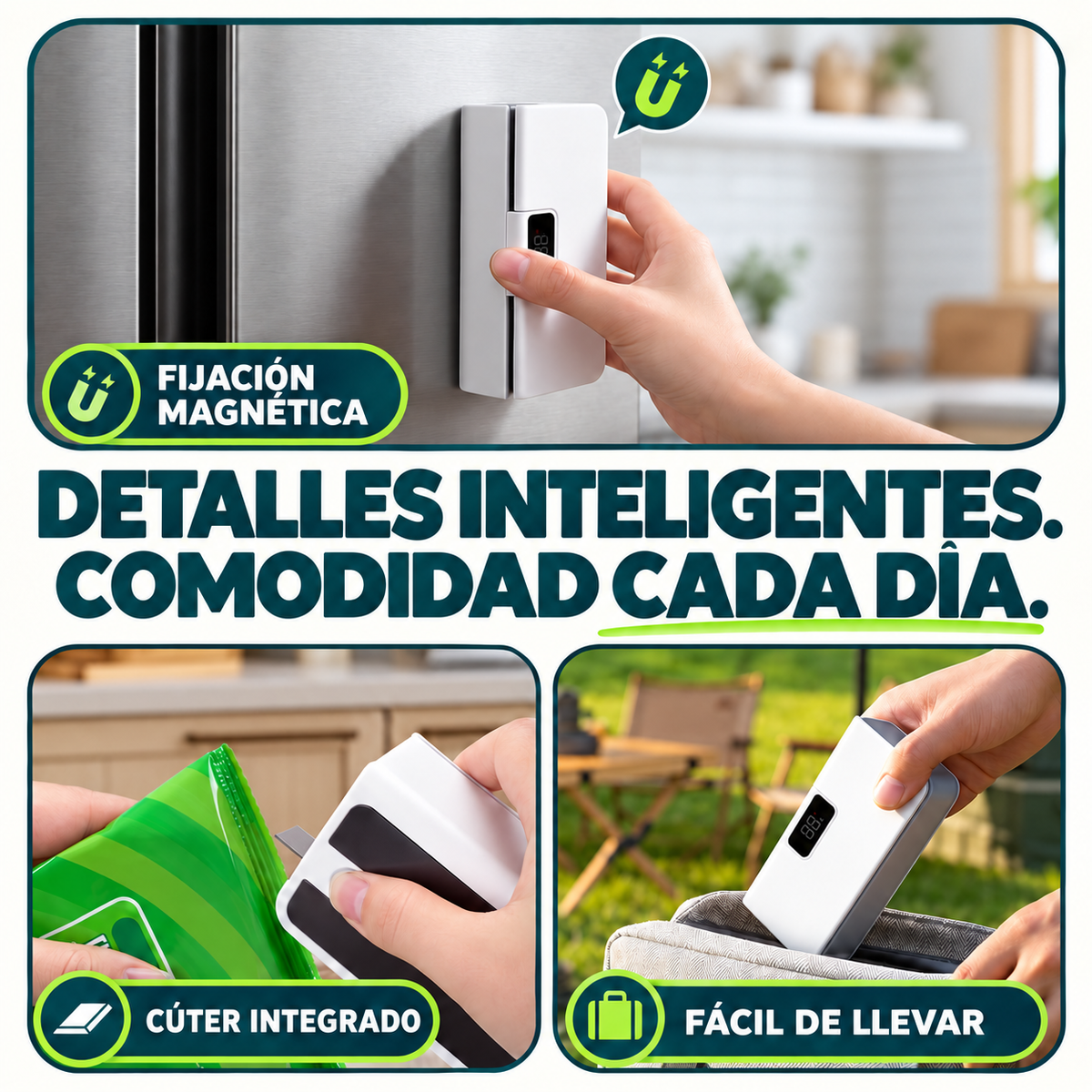 Selladora de calor portátil